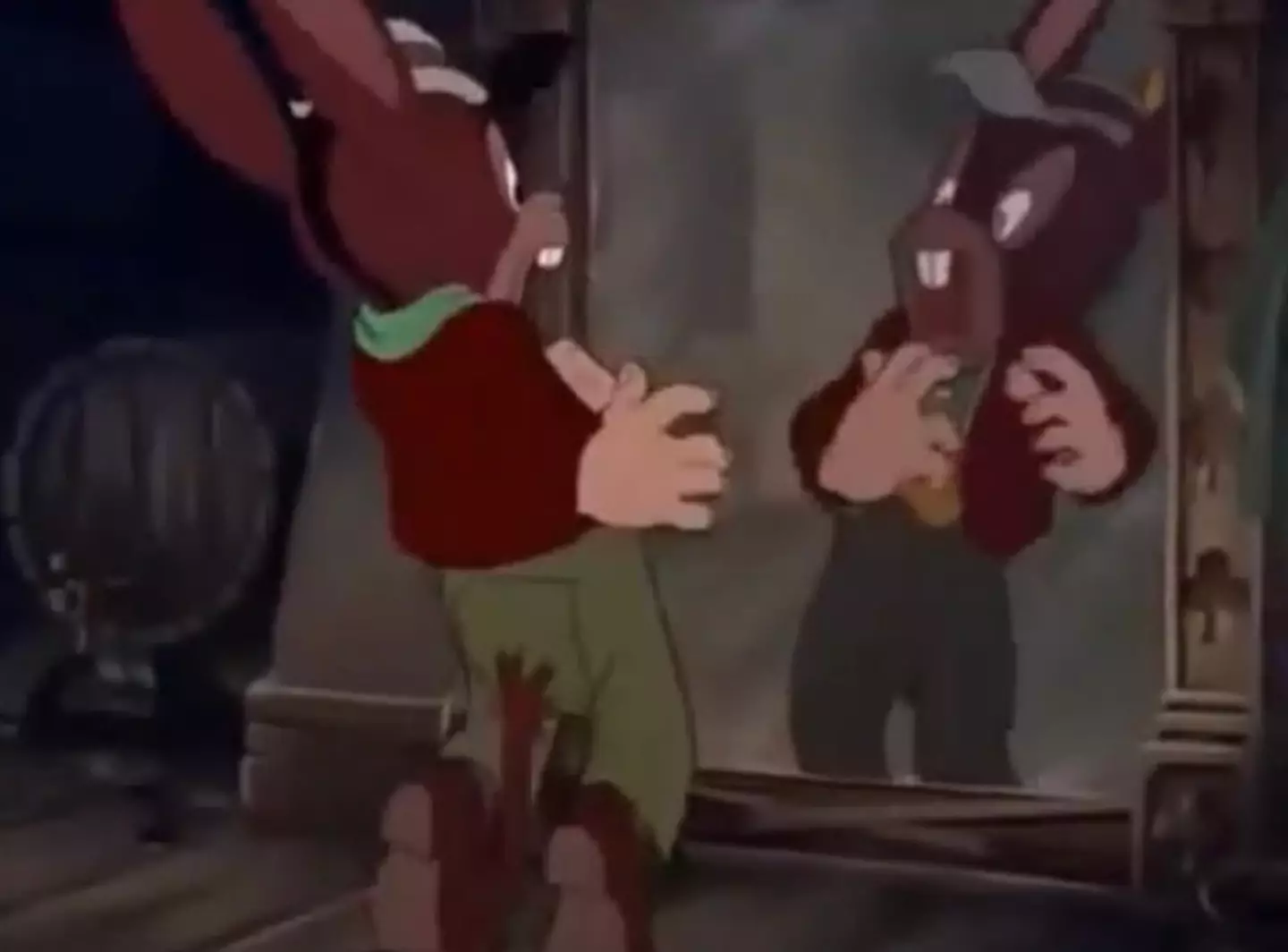 The fan theory is that Donkey was Lampwick (Disney)