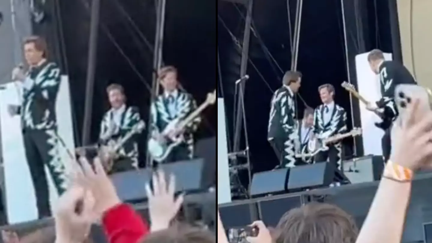 Singer absolutely mugs off crowd after asking ‘do you want to hear a song by Oasis?’