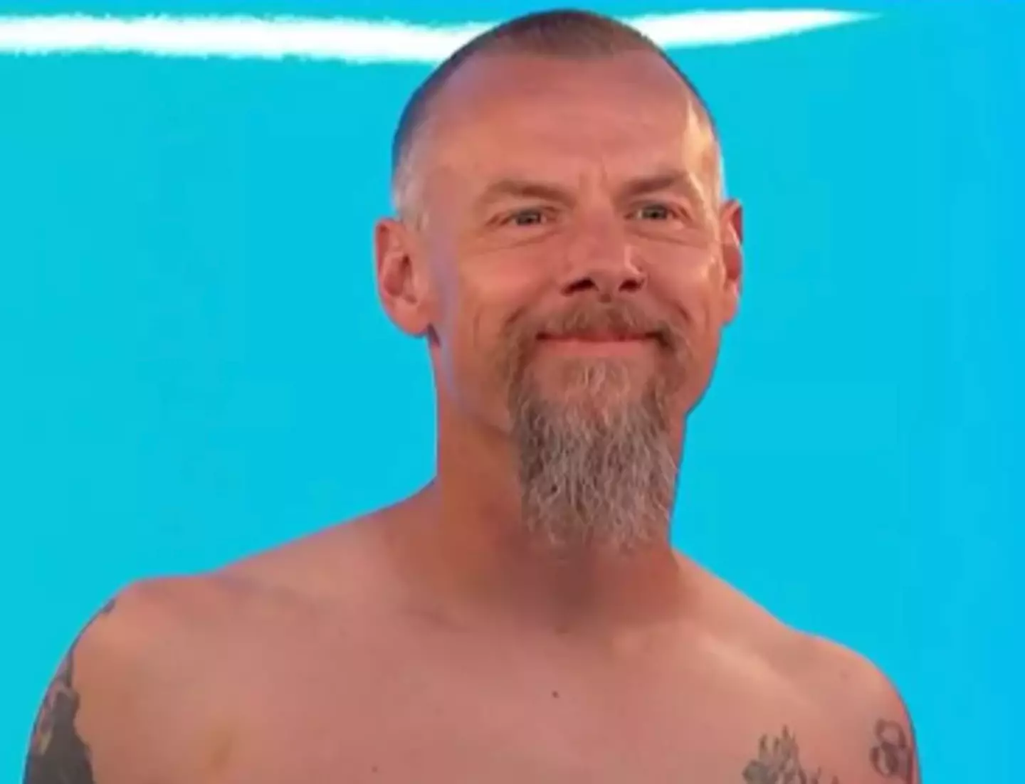 Viewers were rather distracted by him.