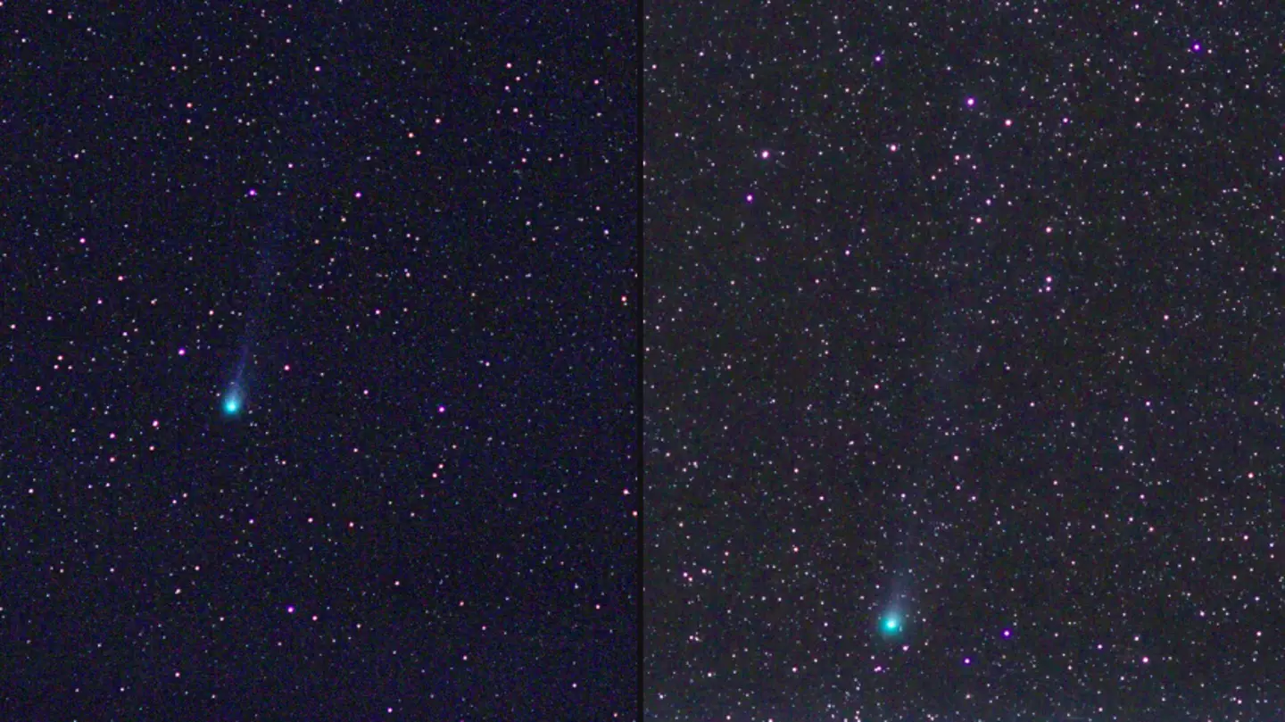 Comet that only passes earth every 71 years visible tonight in UK night sky