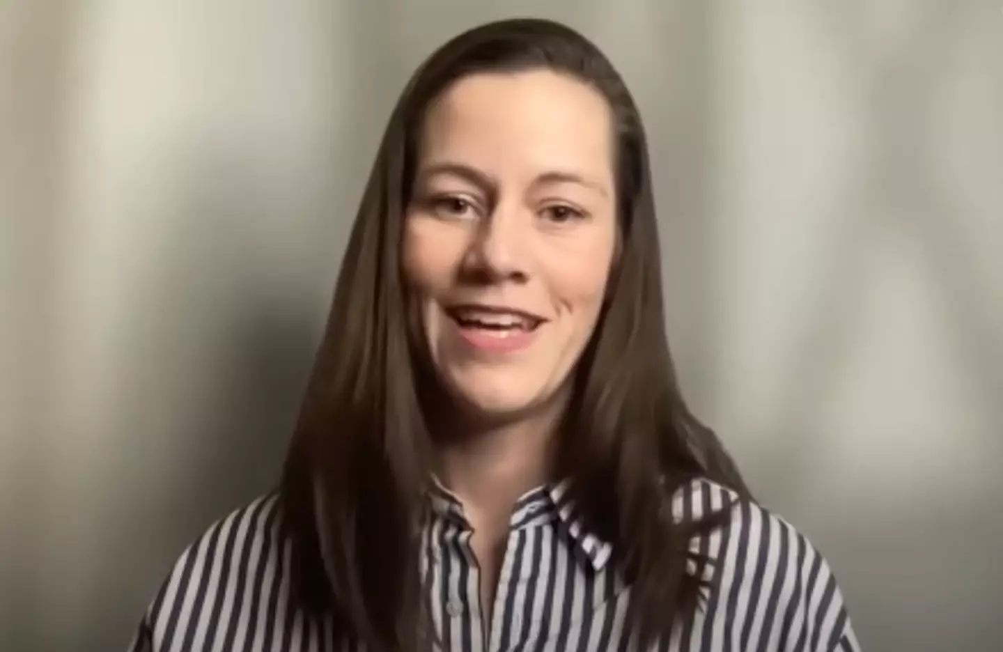 Christine claims she can vividly remember the moments leading up to her birth (YouTube/LifeAfterLifeNDE)