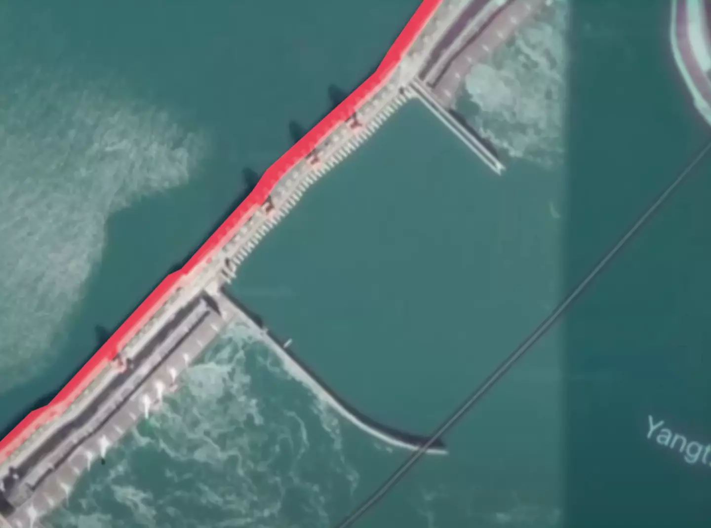 This image was doing the rounds on social media a few years ago, prompting a response from China (YouTube/Megabuilds)