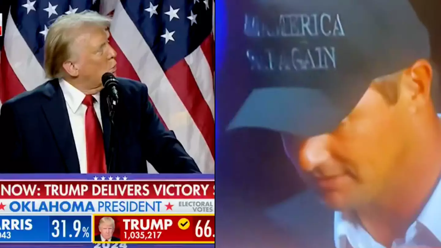 People did not expect 'surreal' moment during Donald Trump victory speech