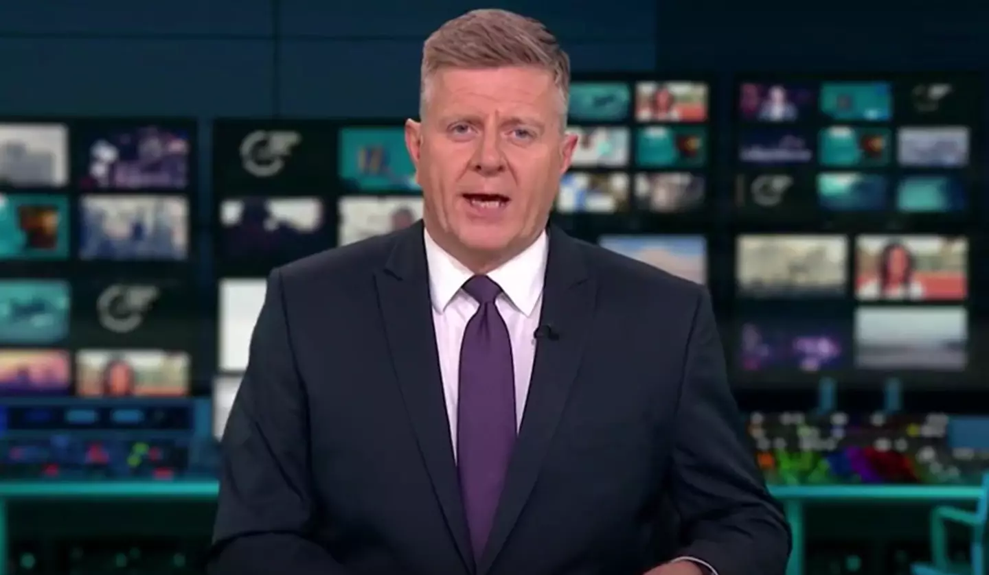 ITV newsreader Chris Ship seemed to enjoy the chance to use some rude language live on air.