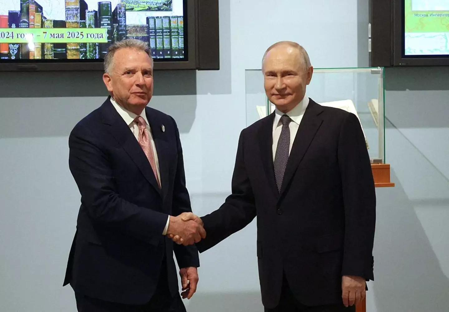 US envoy Steve Witkoff meeting Vladimir Putin in Russia (GAVRIIL GRIGOROV/POOL/AFP via Getty Images)