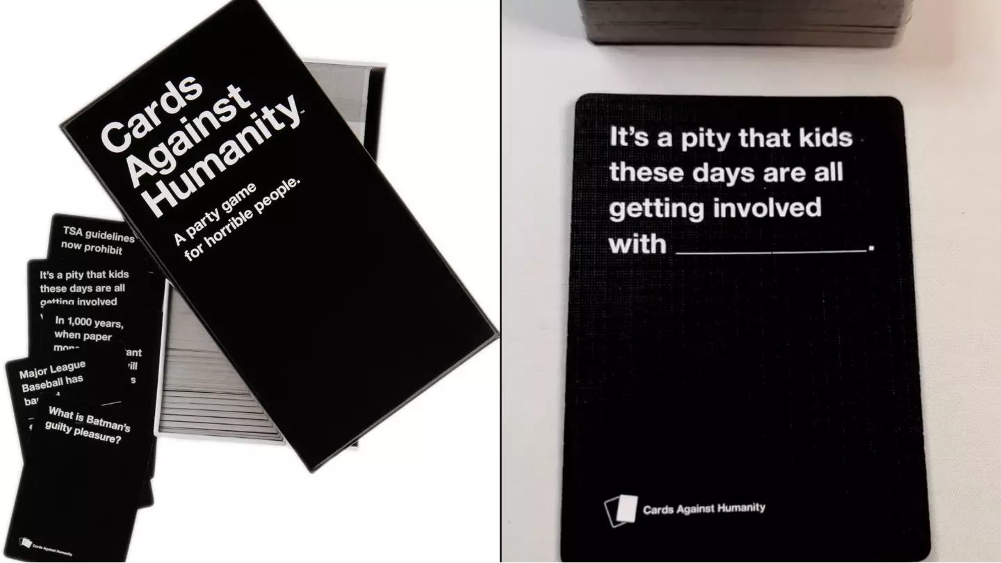 Cards Against Humanity is free to download and use as family game for Christmas