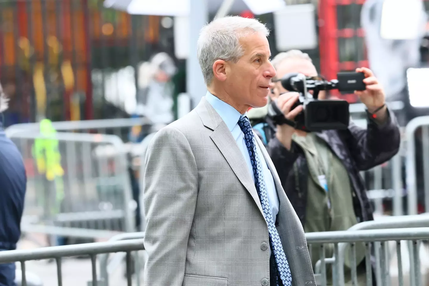 Diddy's attorney Brian Steel pictured arriving at Manhattan Federal Court as jury selection begins (Michael M. Santiago/Getty Images)