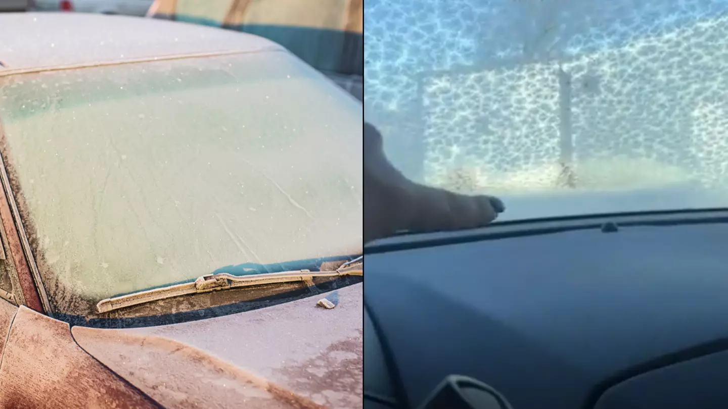 Simple hack for de-icing your windscreen can all be done from inside your car
