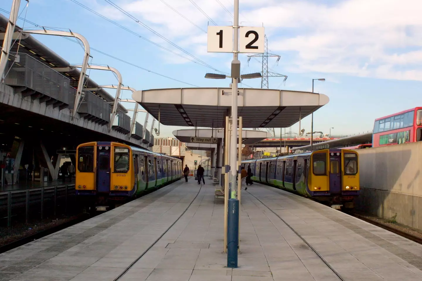 The little guy was found at Canning Town underground station.