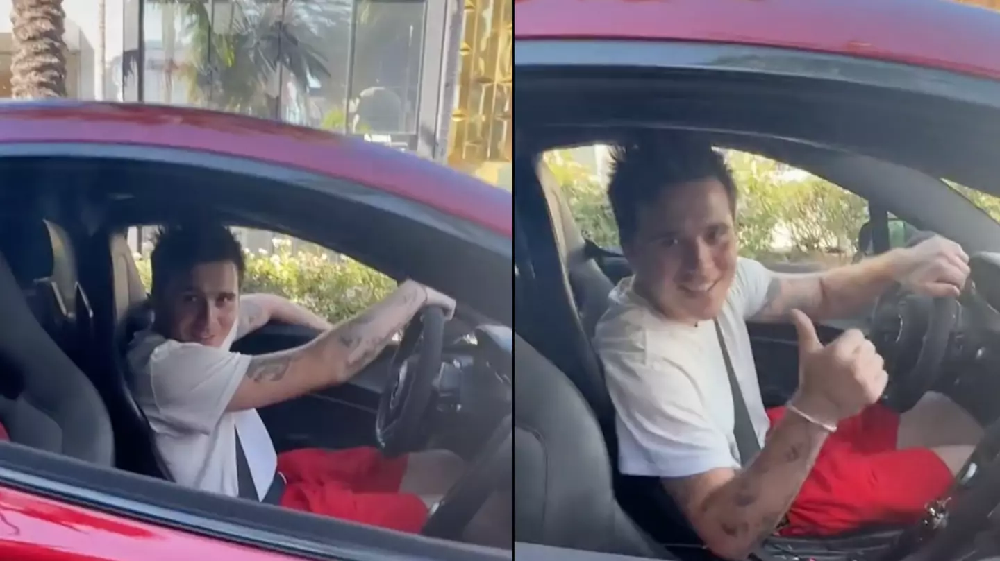 People confused by Brooklyn Beckham's response when TikToker asks him what he does for a living
