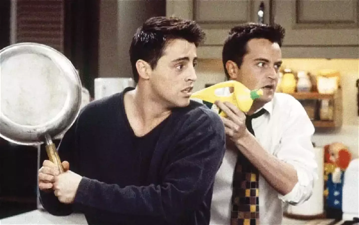 The actors were a formidable duo on Friends for a decade.