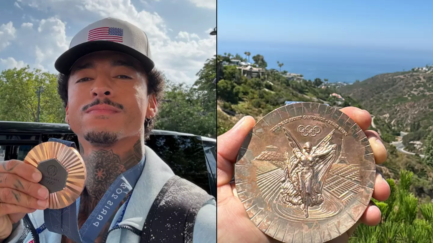 Olympian reveals shocking state of his medal just over a week after winning it in Paris
