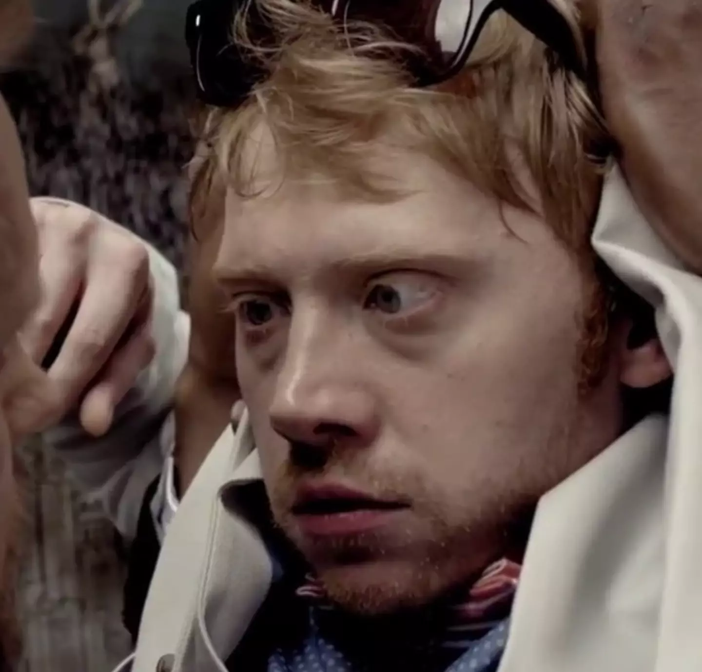 Rupert Grint AKA Ron Weasley stars in the Snatch TV series.