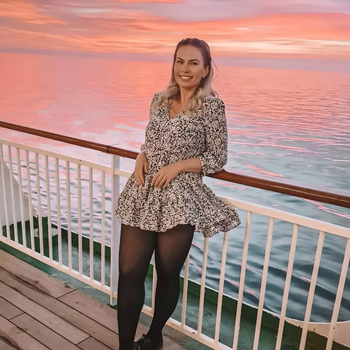 Lucy Sotherton has been working on cruise ships for almost 10 years (Instagram/@cruisingascrew)