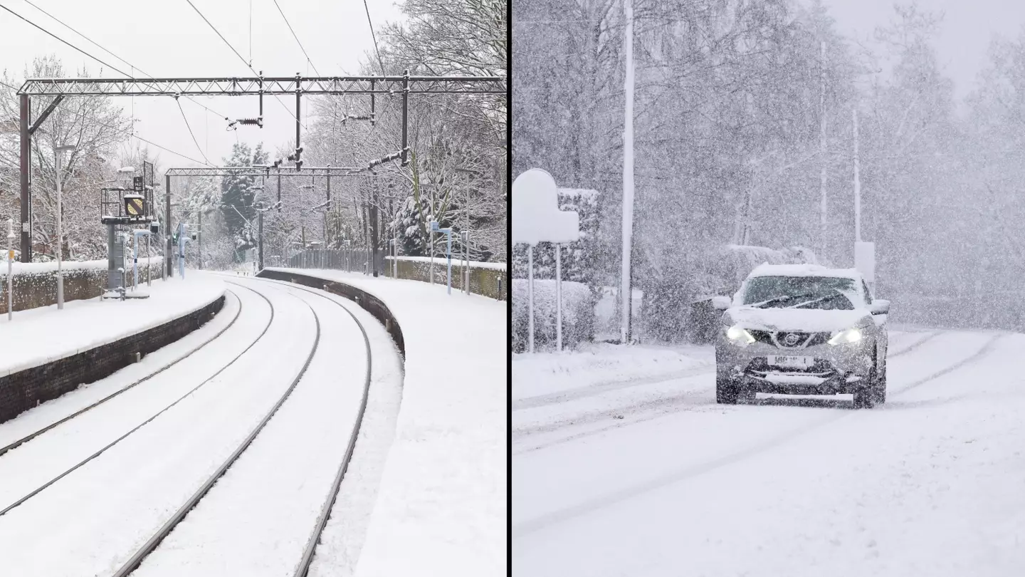Snow set to fall in UK tomorrow as Met Office updates on 'Beast from the East' fears