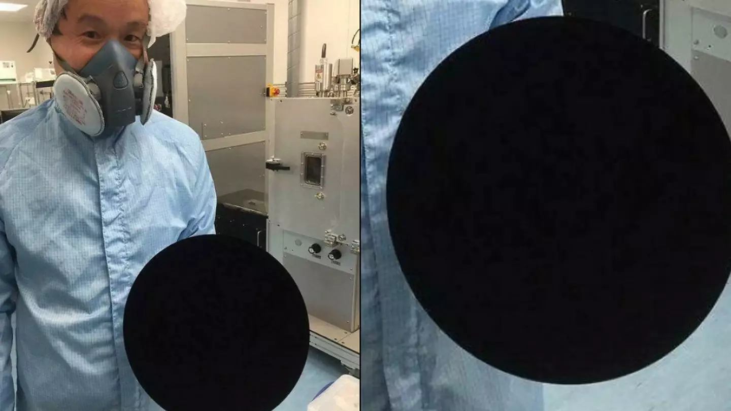 People can't believe image of 'darkest colour' is unedited