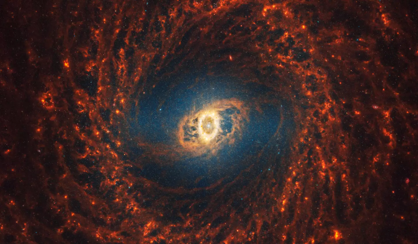 Stunning image captured by JWST.