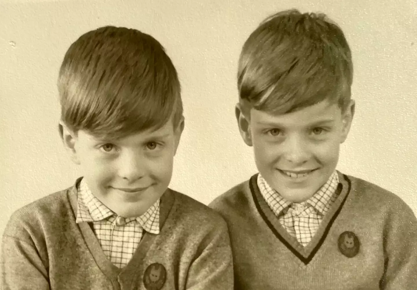 The twins when they were younger.