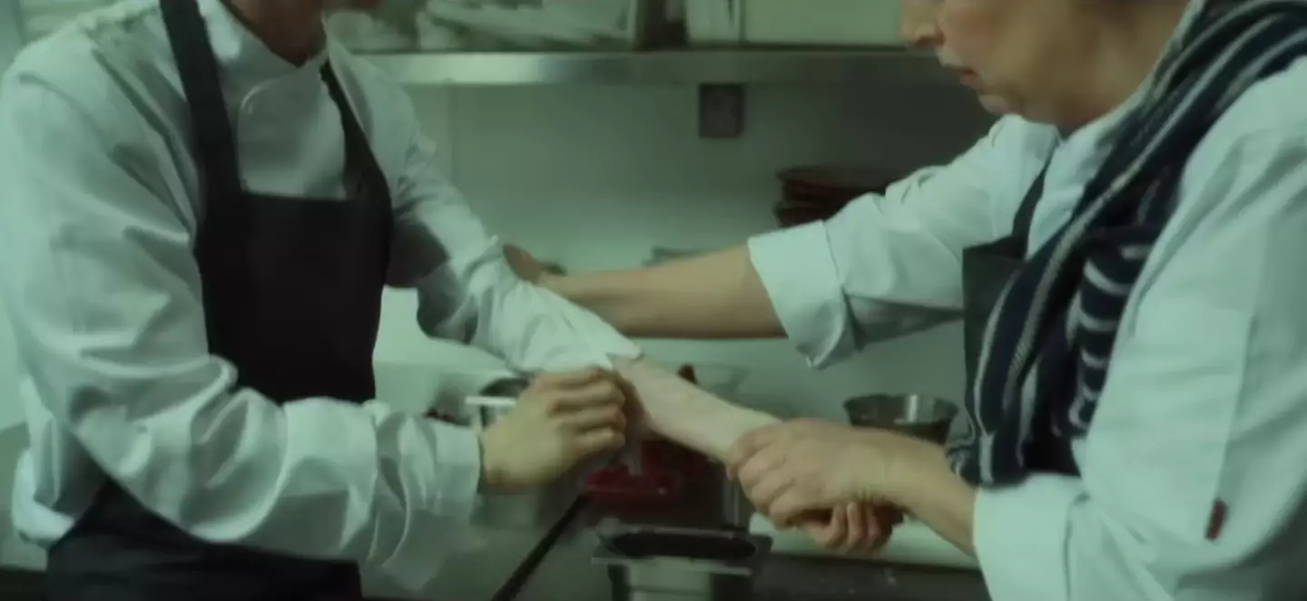 A scene from Boiling Point has gone viral on Instagram (Vertigo Films)