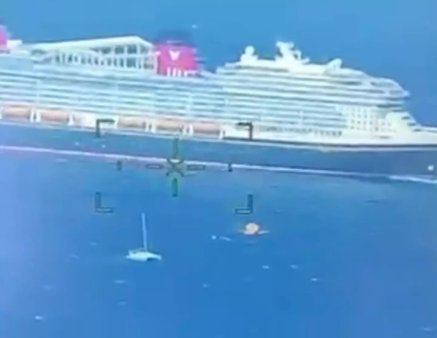 The Disney Treasure is yet to make its maiden voyage (US Coast Guard)