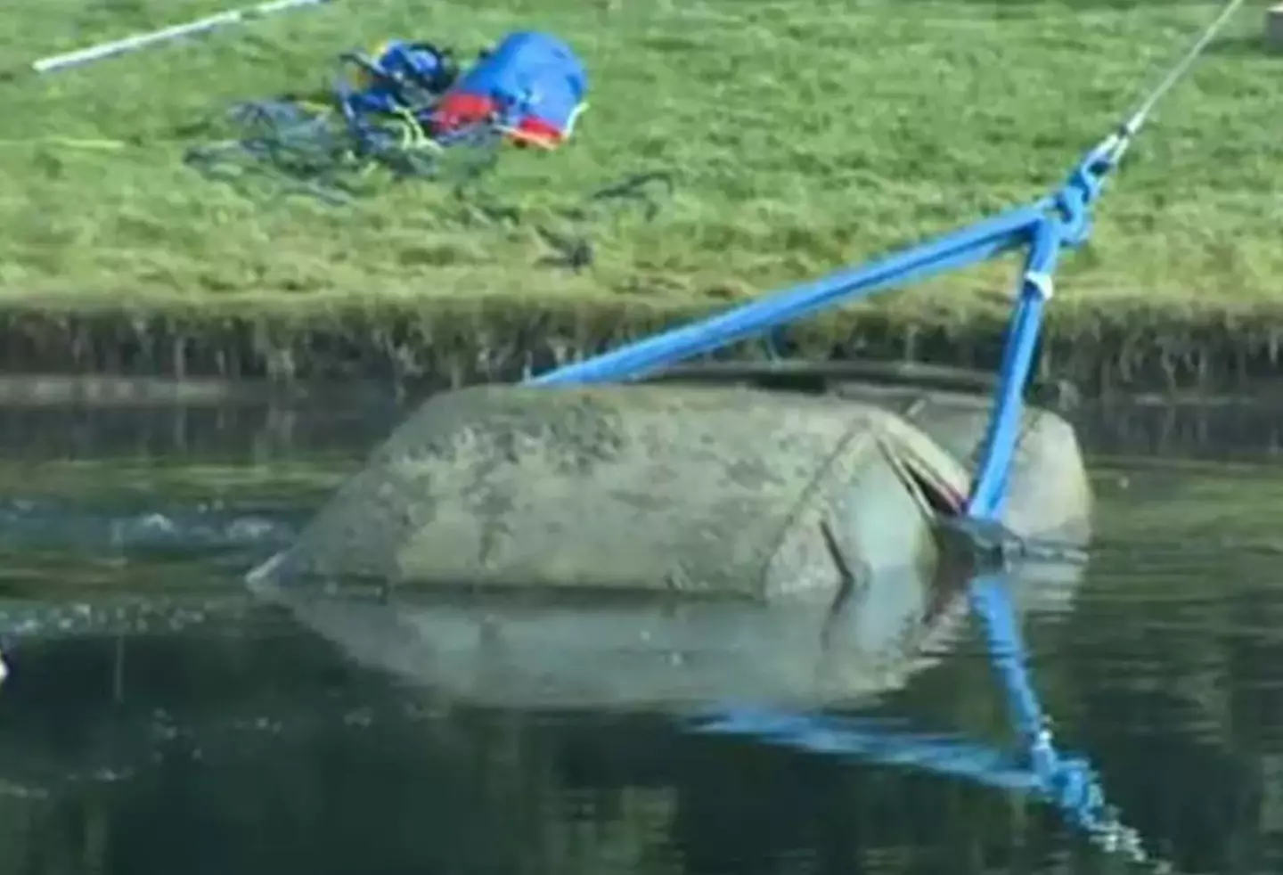 The car was recovered. (News 8)
