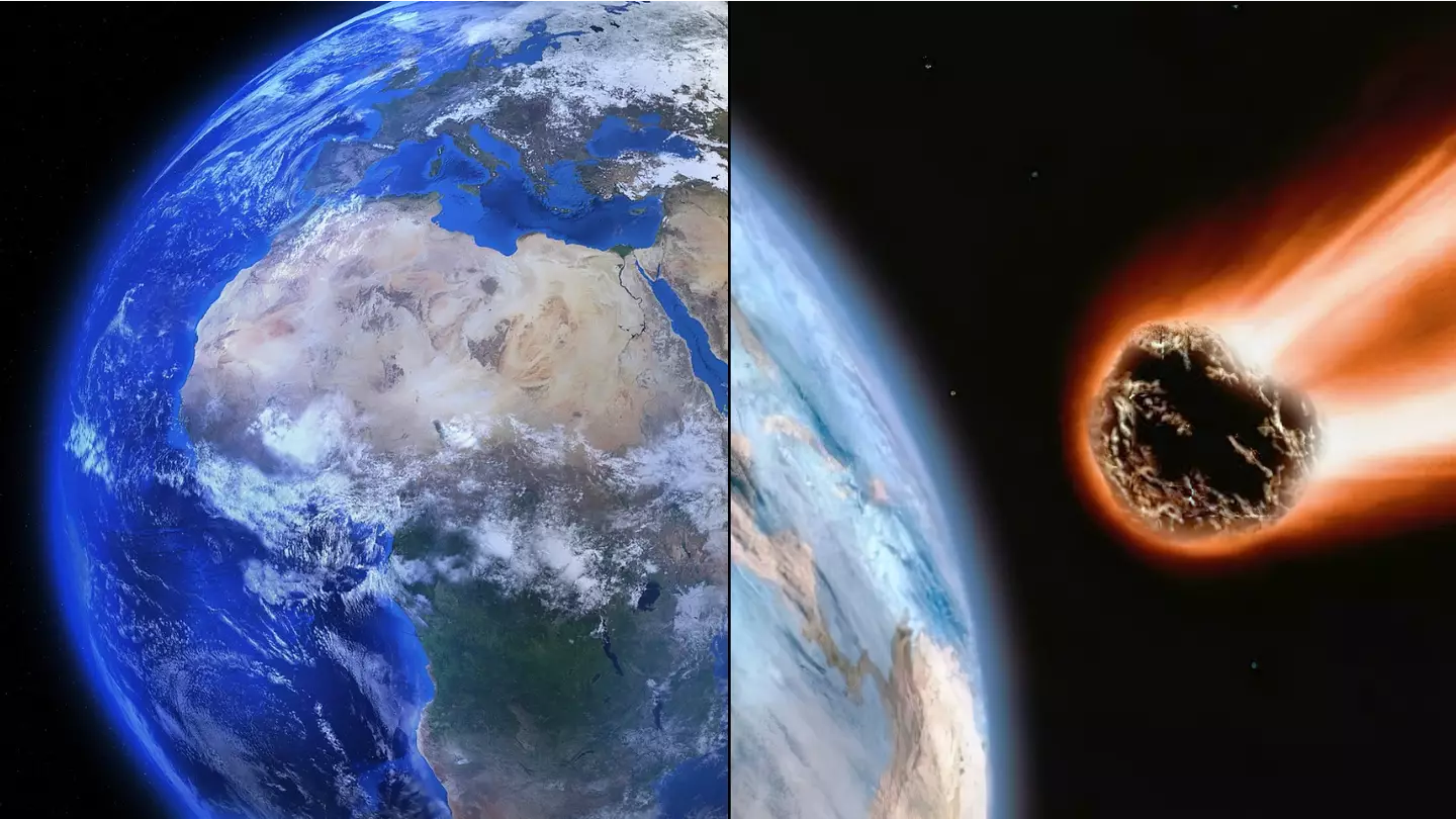 Huge asteroid set to hit earth's atmosphere tonight