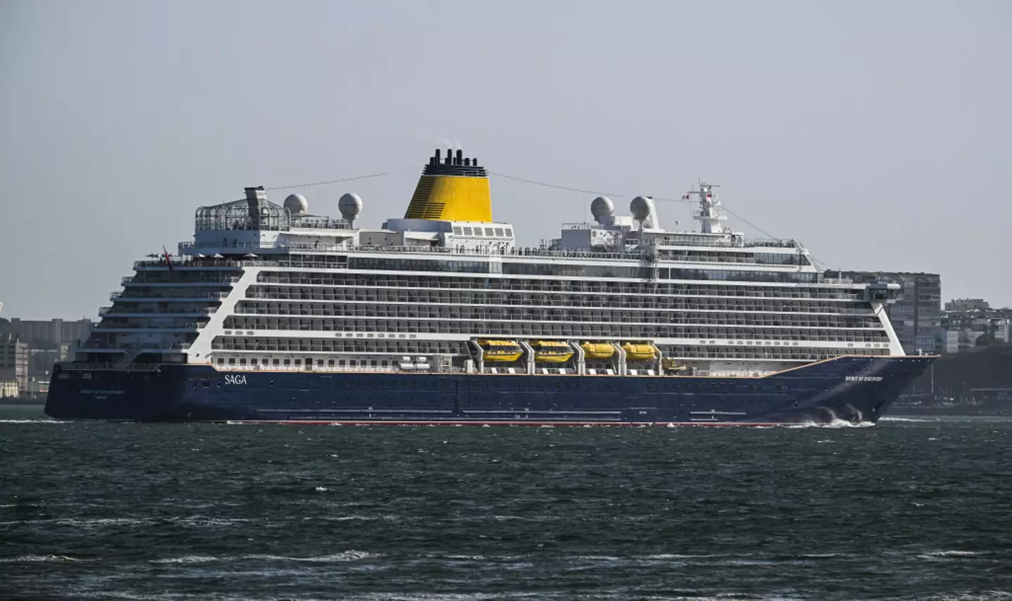The cruiseliner was battered by a storm last November (Horacio Villalobos/Corbis via Getty Images)