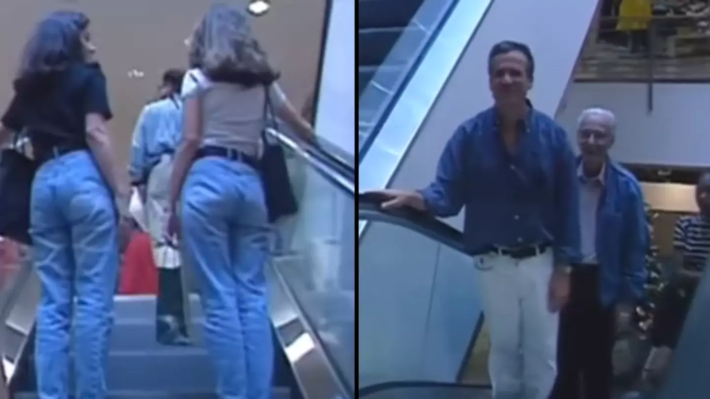 People point out eerie change to humanity in video of shopping centre from 1996
