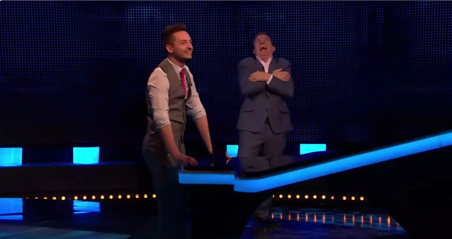 Bradley Walsh couldn't contain his laughter during Wednesday's episode.