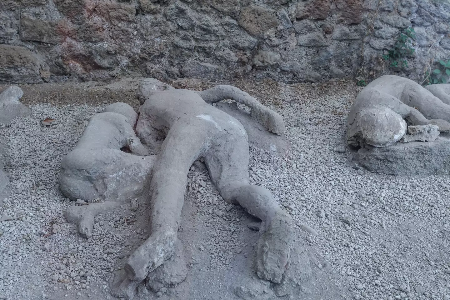 Victims  in Pompeii have literally been frozen in time after they were flash-heated to death.