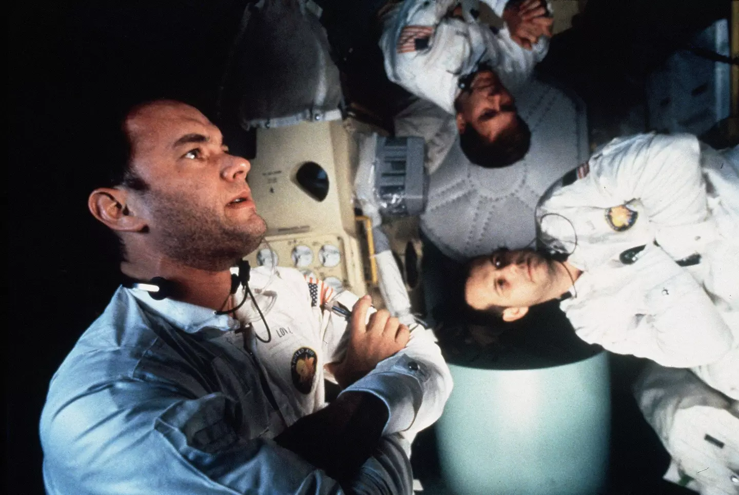Tom Hanks peed in the film Apollo 13.