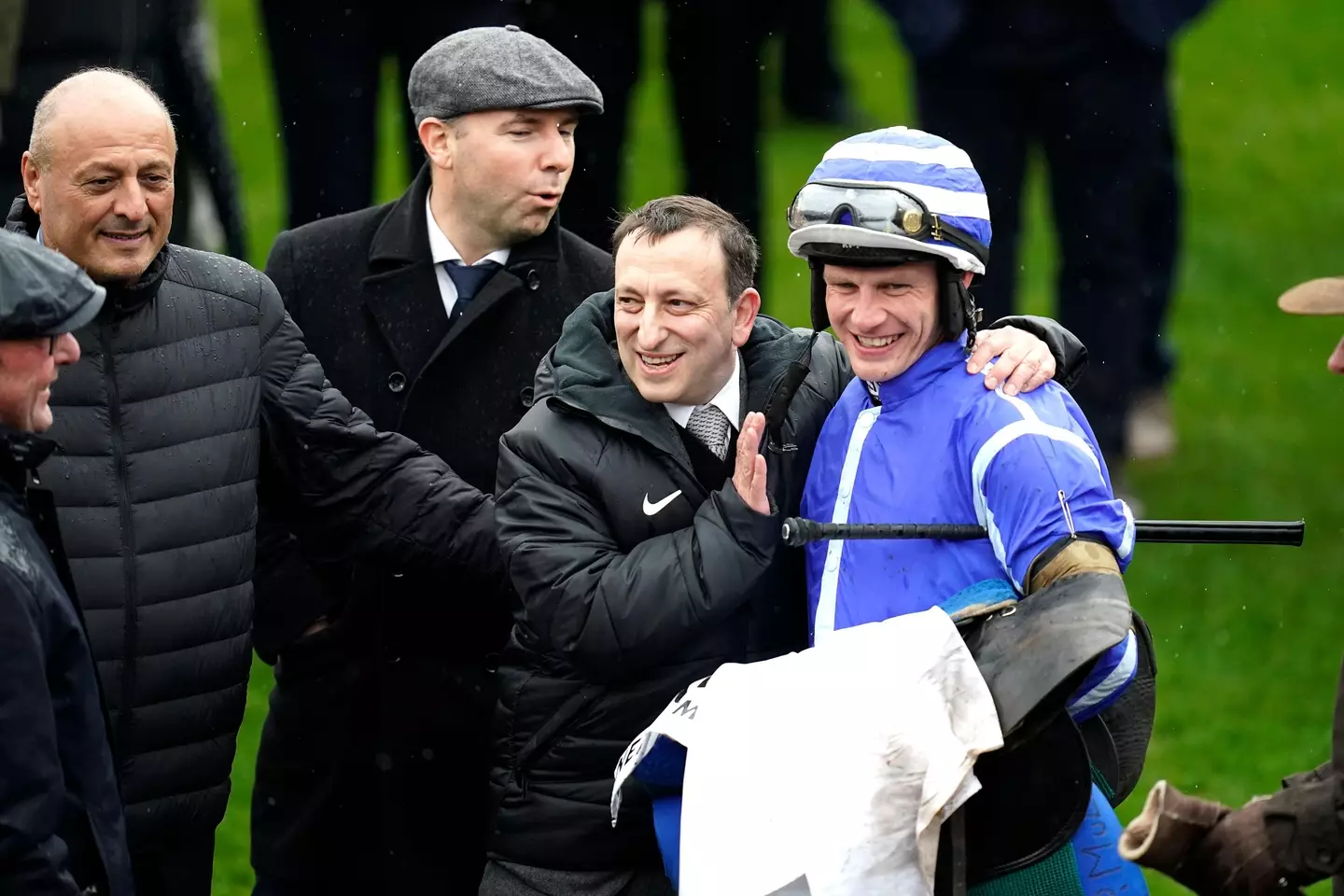 Bloom admitted he had a 'few quid' on the race.