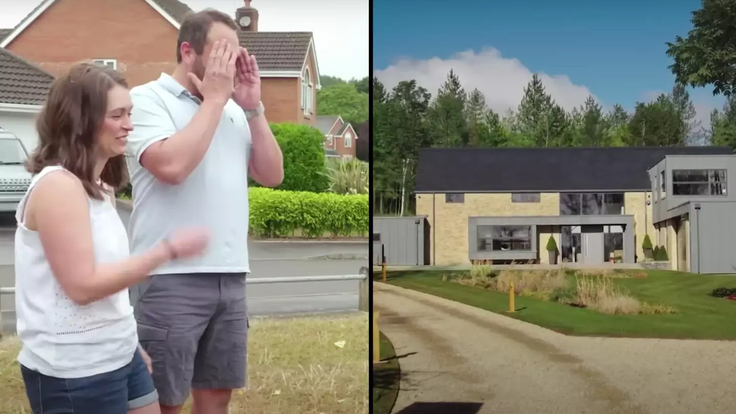 Dad wins £3.5 million house and £100,000 cash in raffle