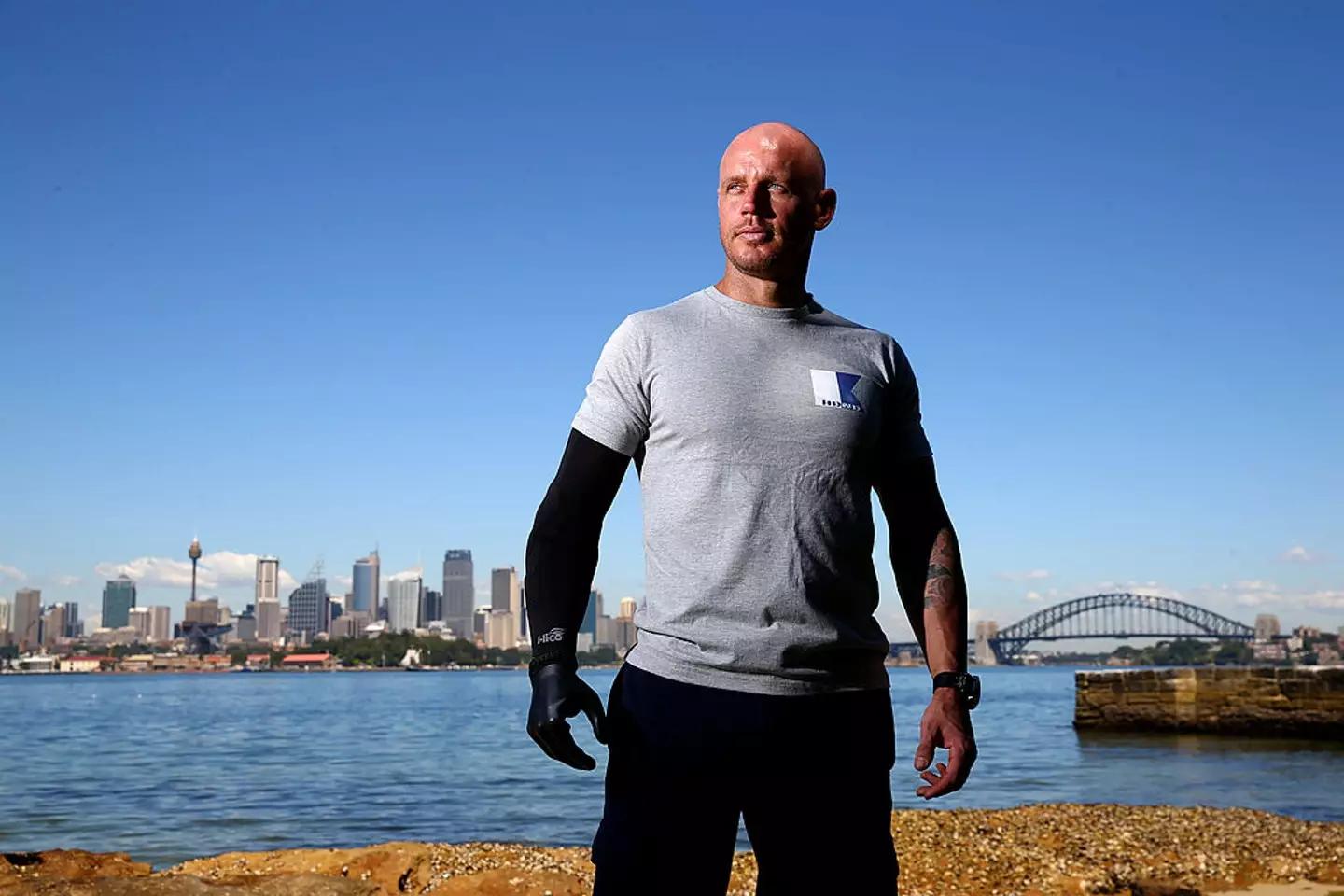 Paul de Gelder lost an arm and a leg in 2009 (Cameron Spencer/Getty Images)