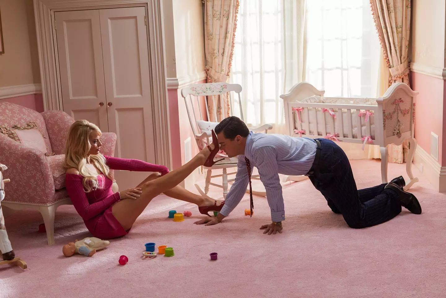 Margot Robbie has revealed a lot of behind-the-scenes secrets from The Wolf of Wall Street.