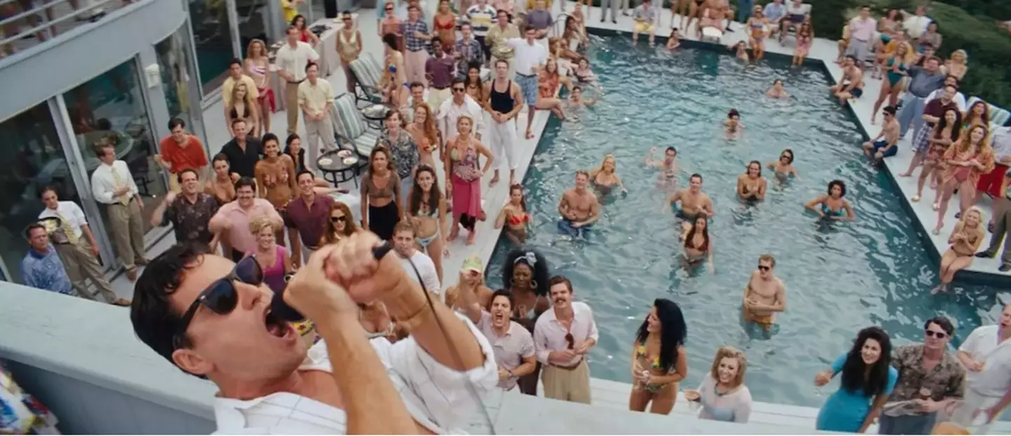 The outlandish party scenes were pretty accurate, according to Jordan Belfort's ex-wife. (Paramount Pictures)