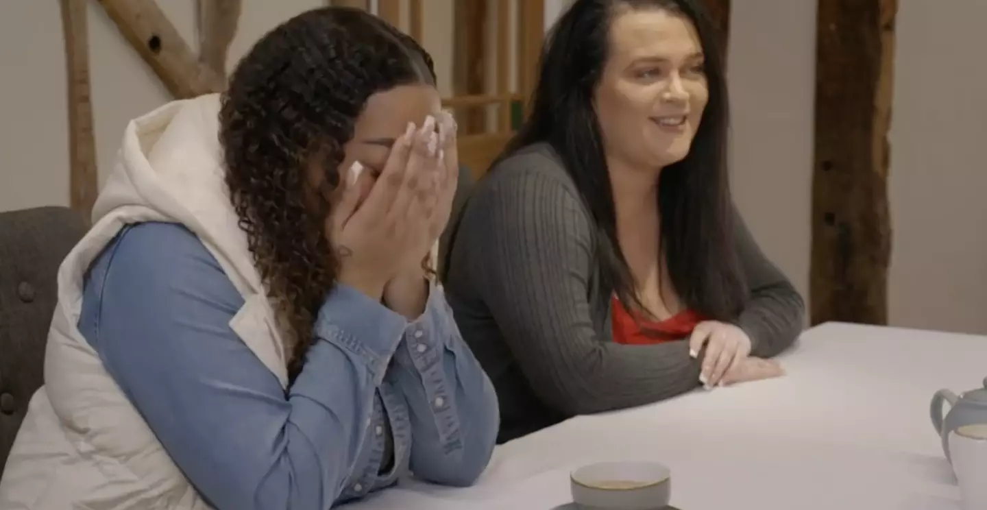 The mum was 'lost for words'.