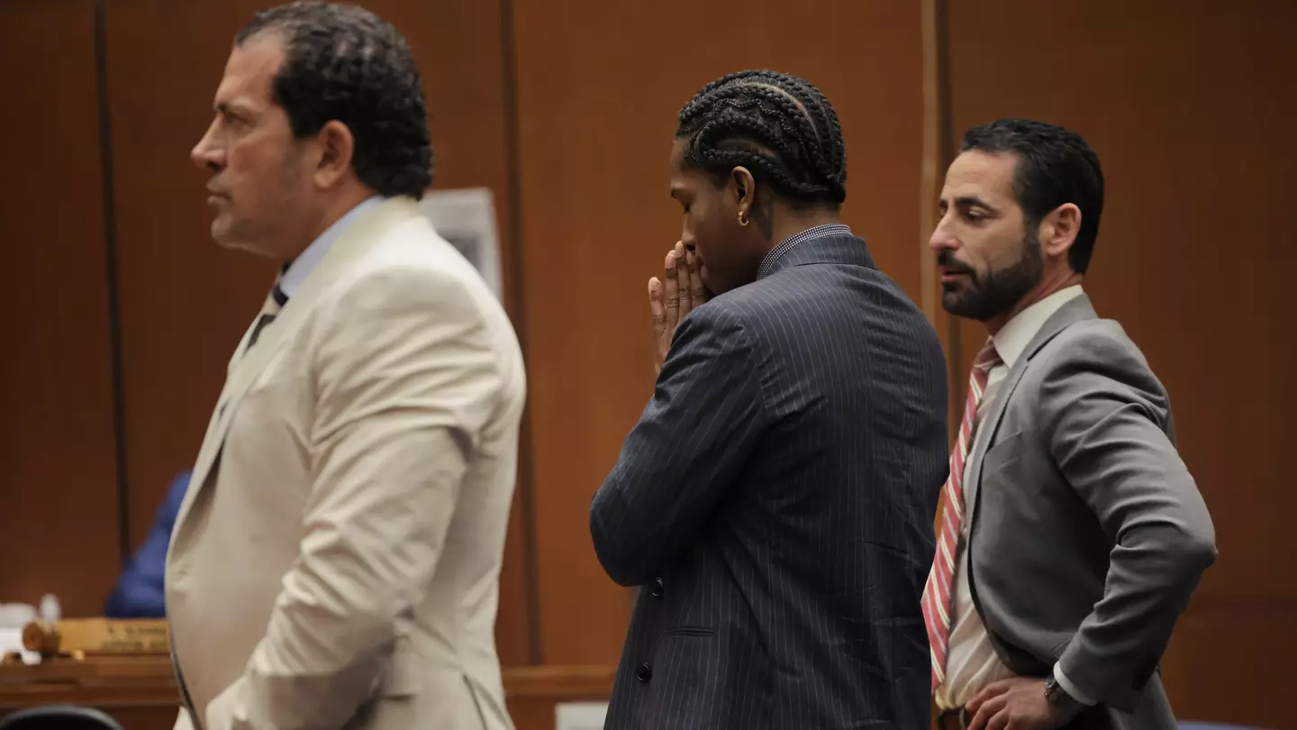 A$AP Rocky shouts poignant message to jury after leaping towards Rihanna following verdict during trial