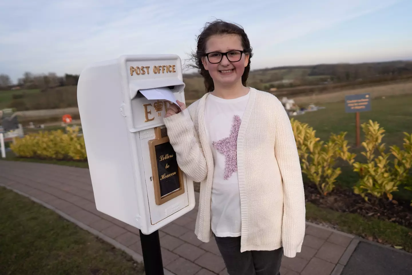 Matilda came up with the idea of the letterbox after her grandparents died.