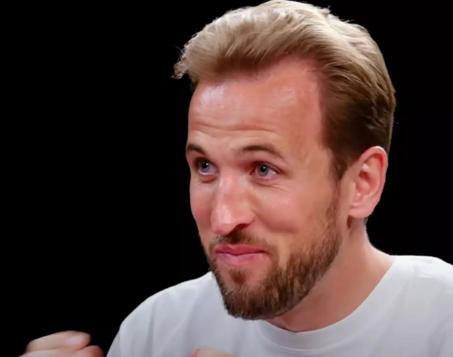 Harry Kane didn't struggle much with the challenge.