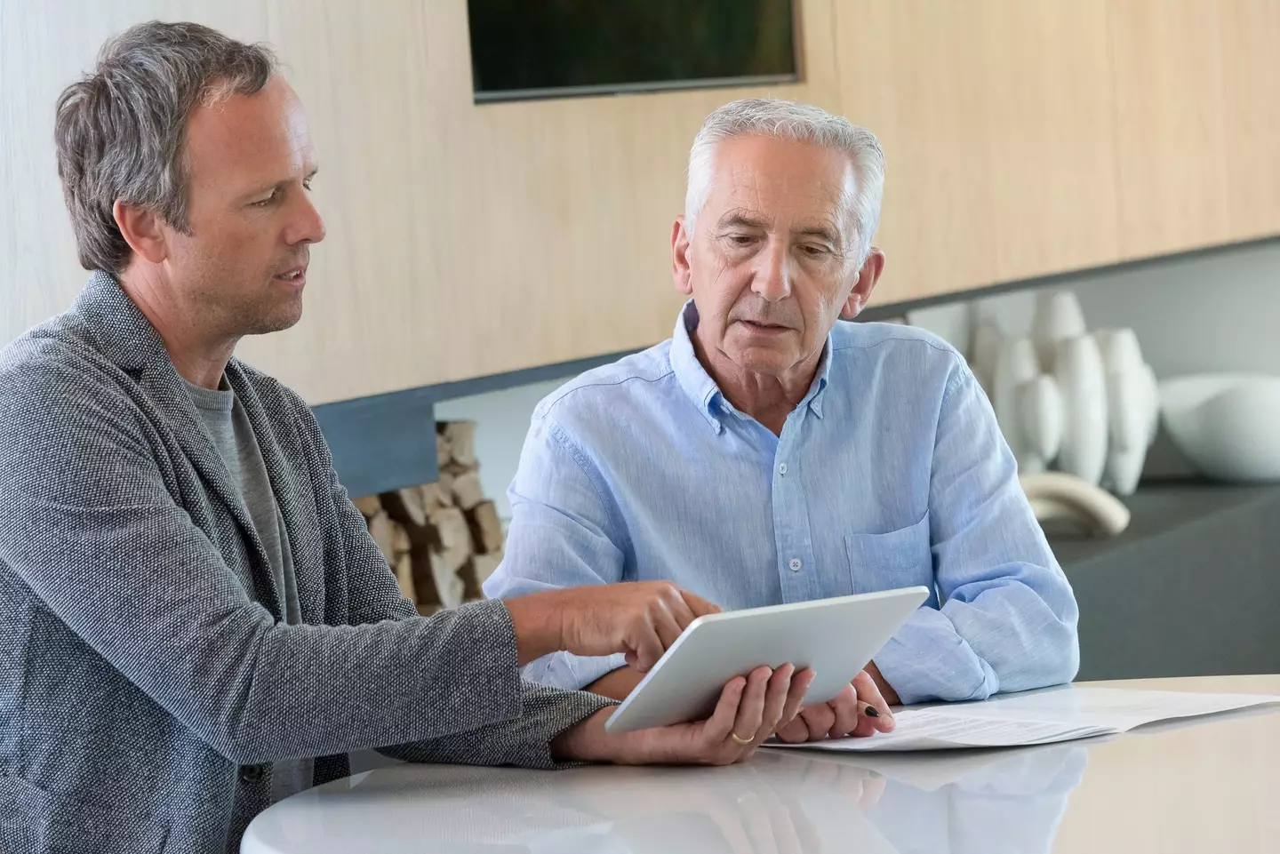 "And this is where the Scrotal Raphe is, aren't you glad you know that now?"