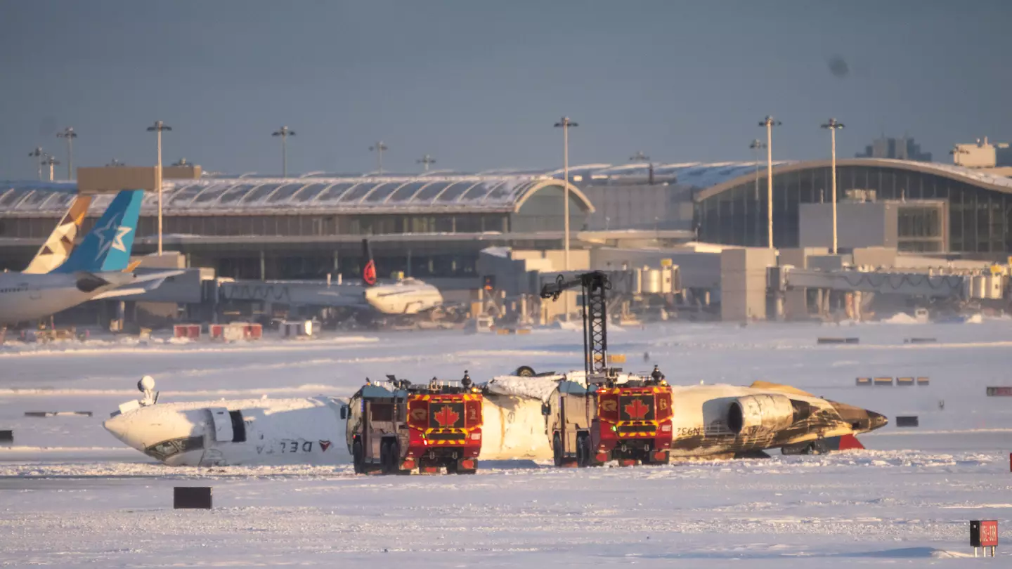 Why Delta Air Lines aircraft could have flipped upside down after crash landing in Canada in dramatic scenes