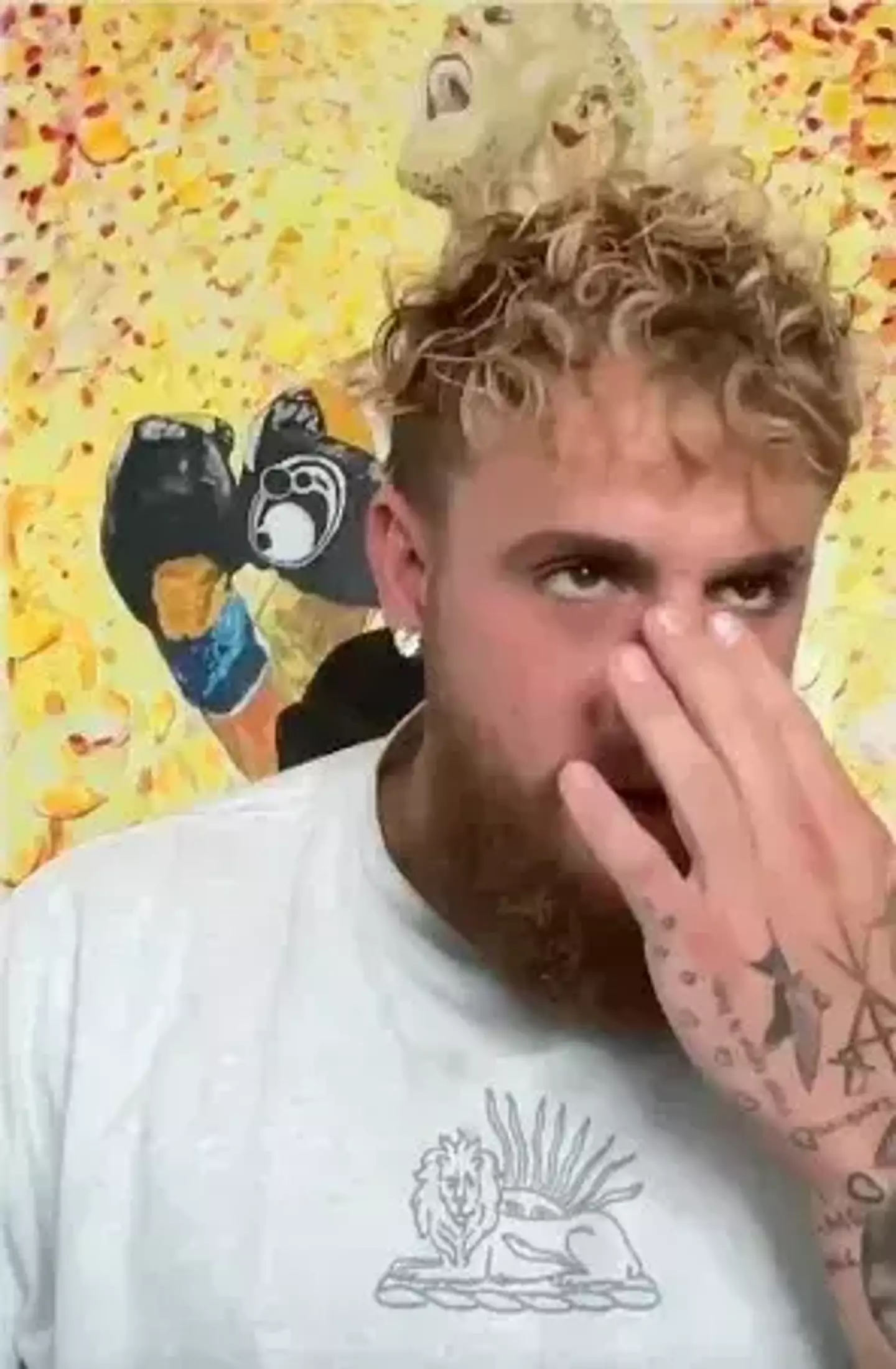 Paul said he'd scored injuries from sparring, but insisted he was going to fight Anthony Joshua (YouTube/The Pat McAfee Show)