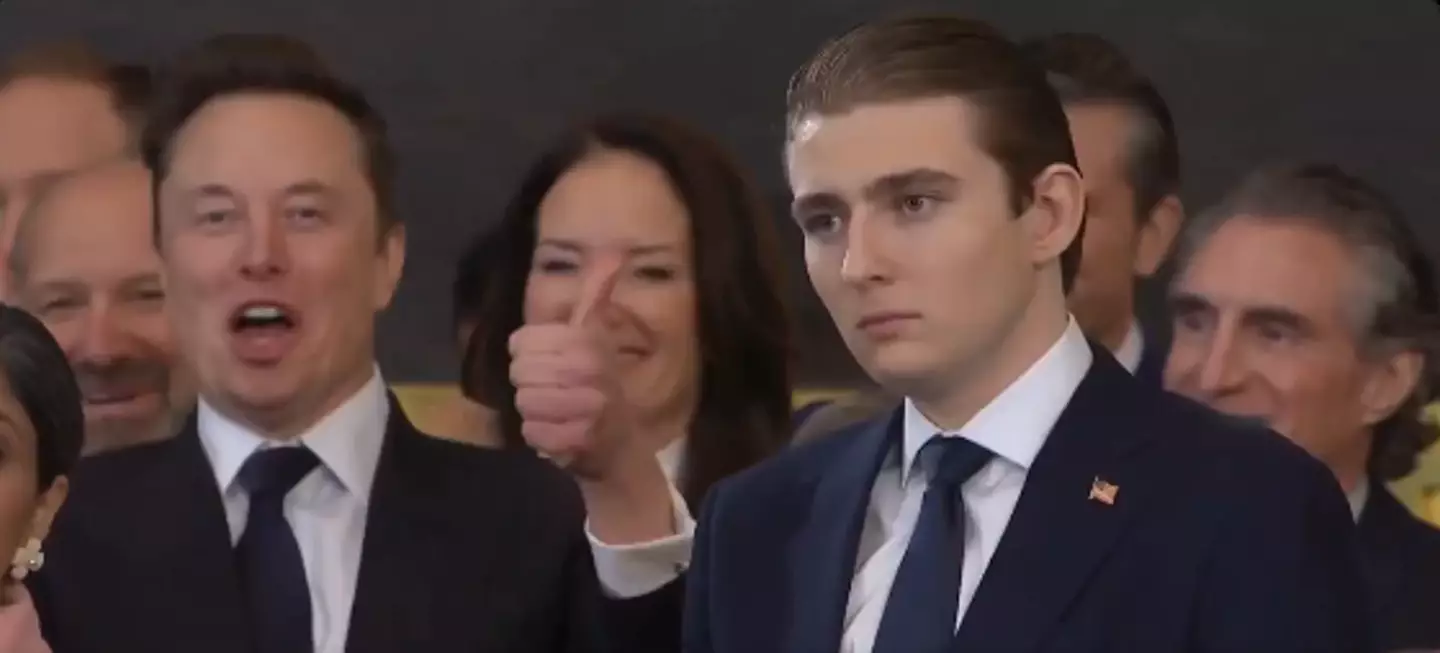 It would appear that Barron Trump doesn't share Elon's fascination with Mars (X)