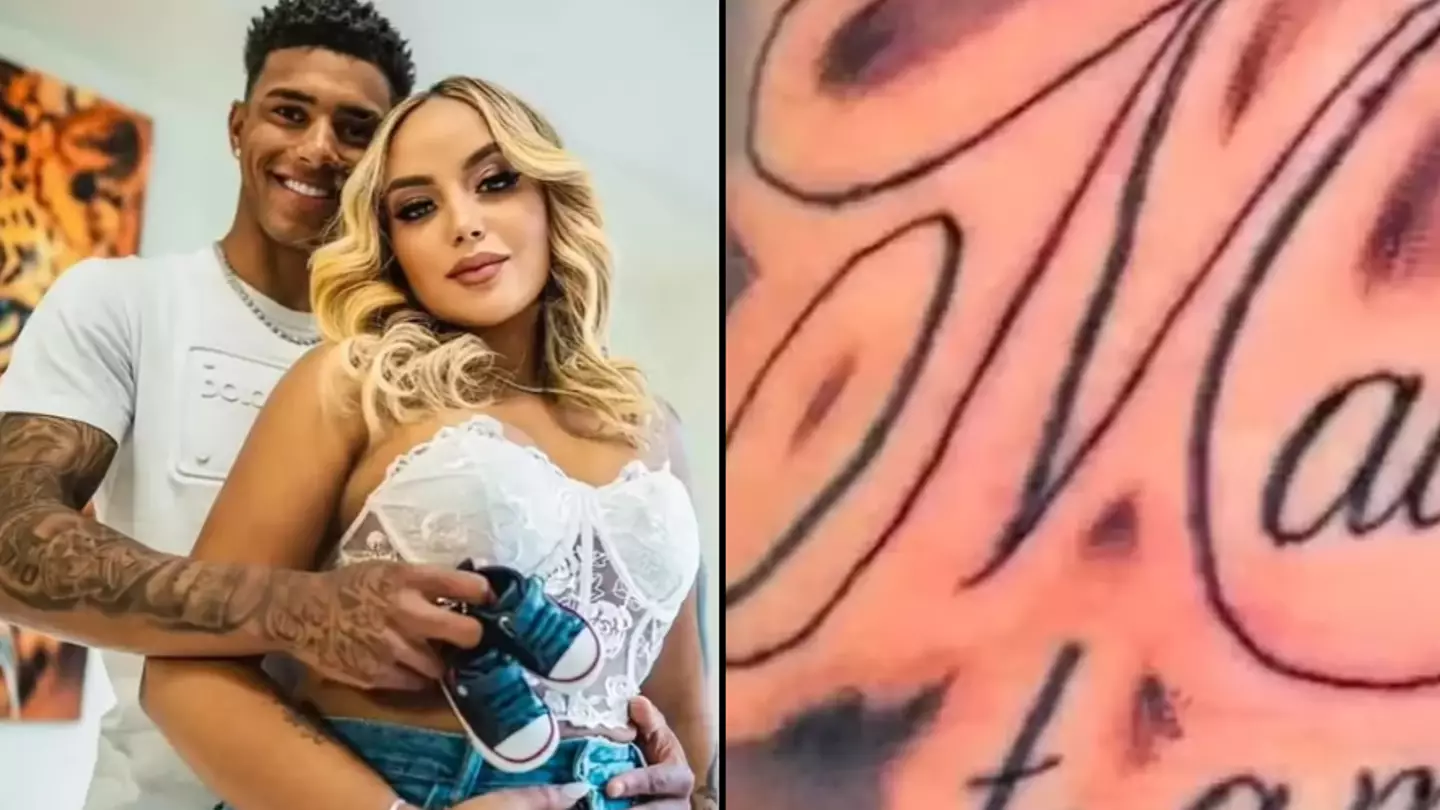 Footballer gets name of newborn ‘daughter’ tattooed on arm only for DNA test to reveal she’s not his