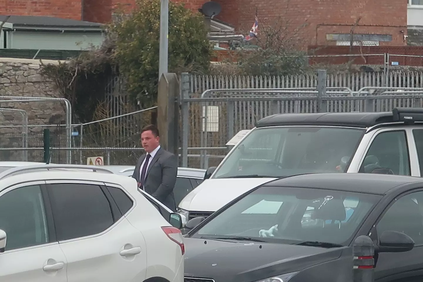 He's since pleaded guilty to indecent exposure.