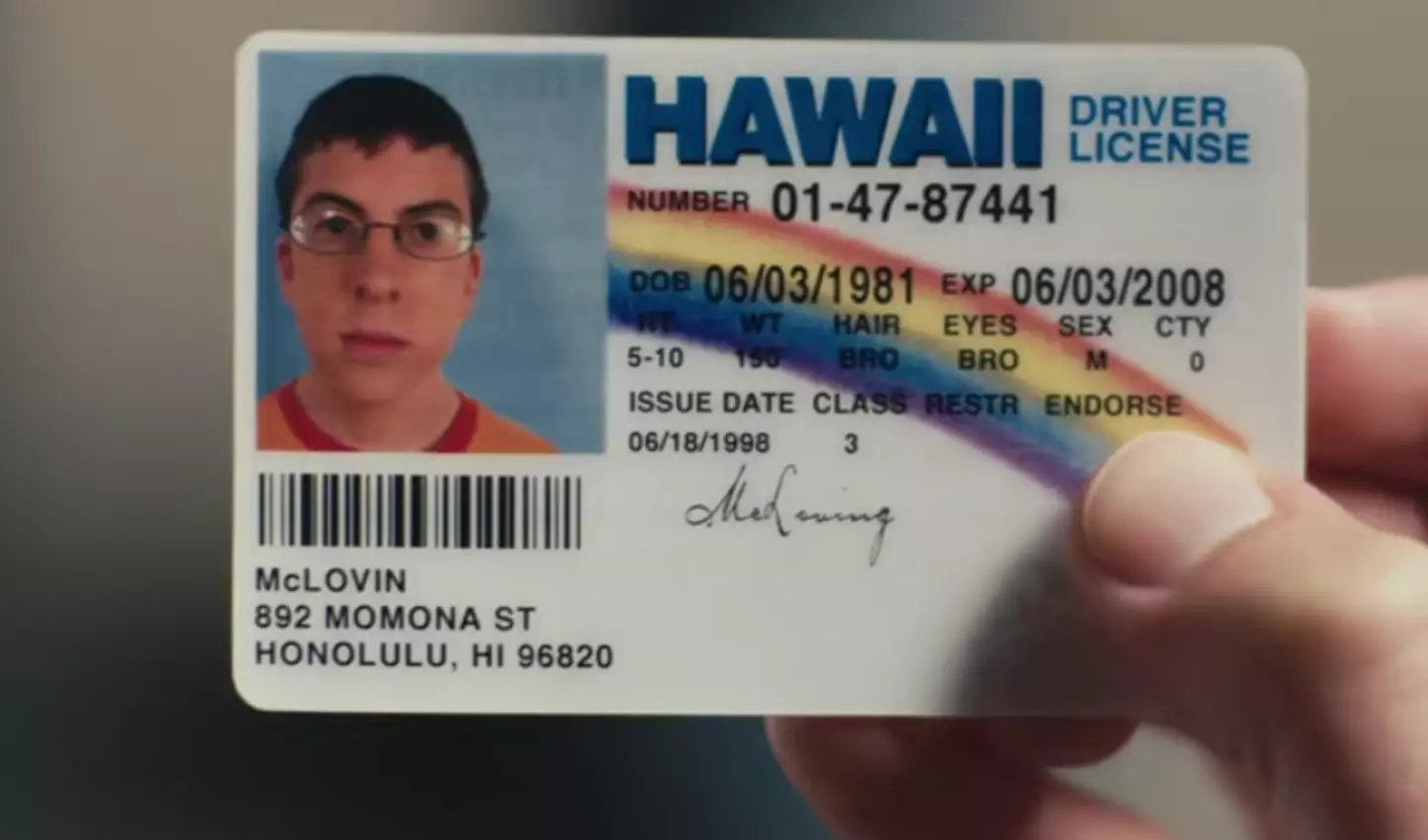 Who could forget McLovin?