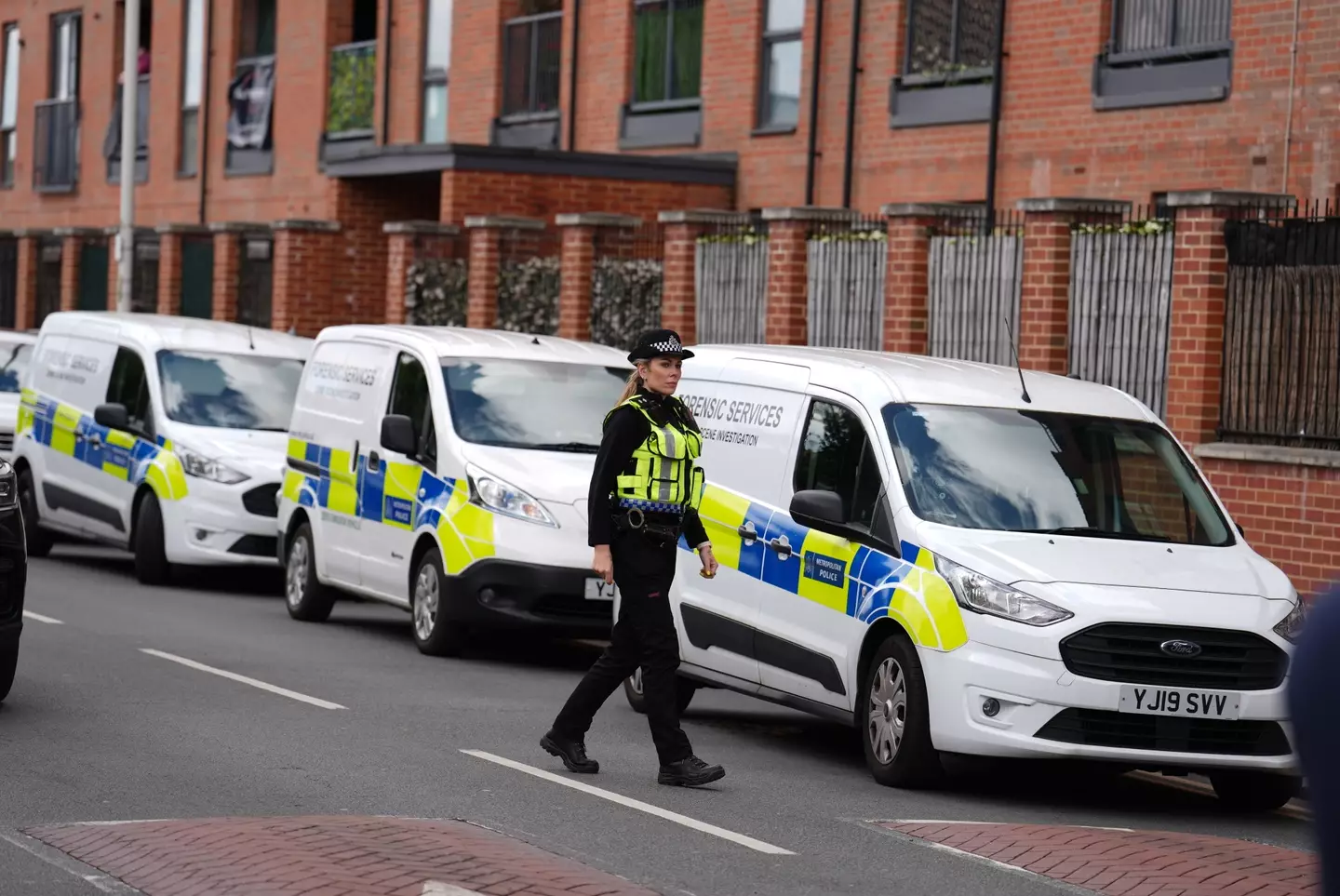 A 36-year-old man with a sword was arrested in Hainault, north east London. (PA)