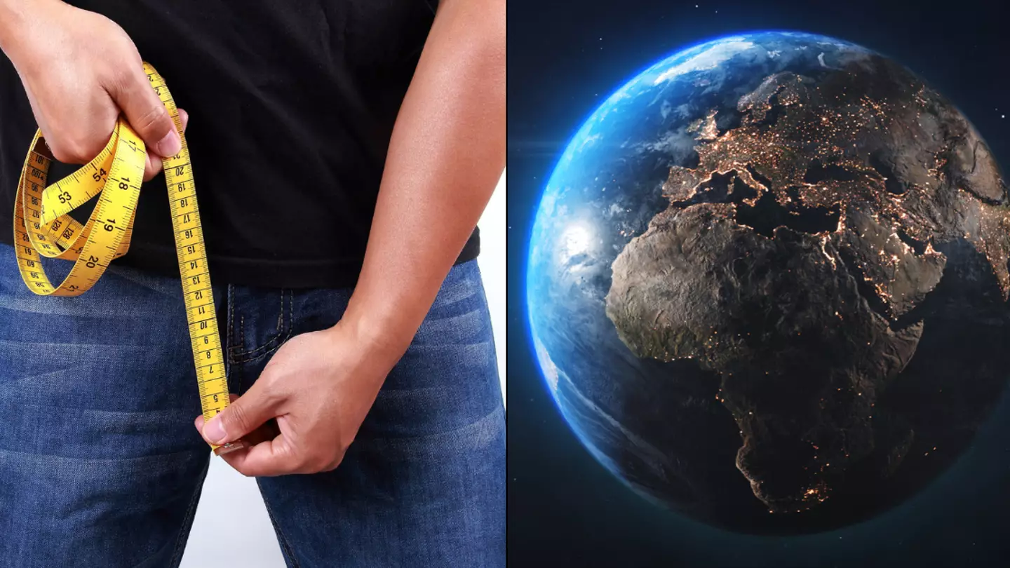Average penis size around the globe has been revealed and it's not good news for the UK