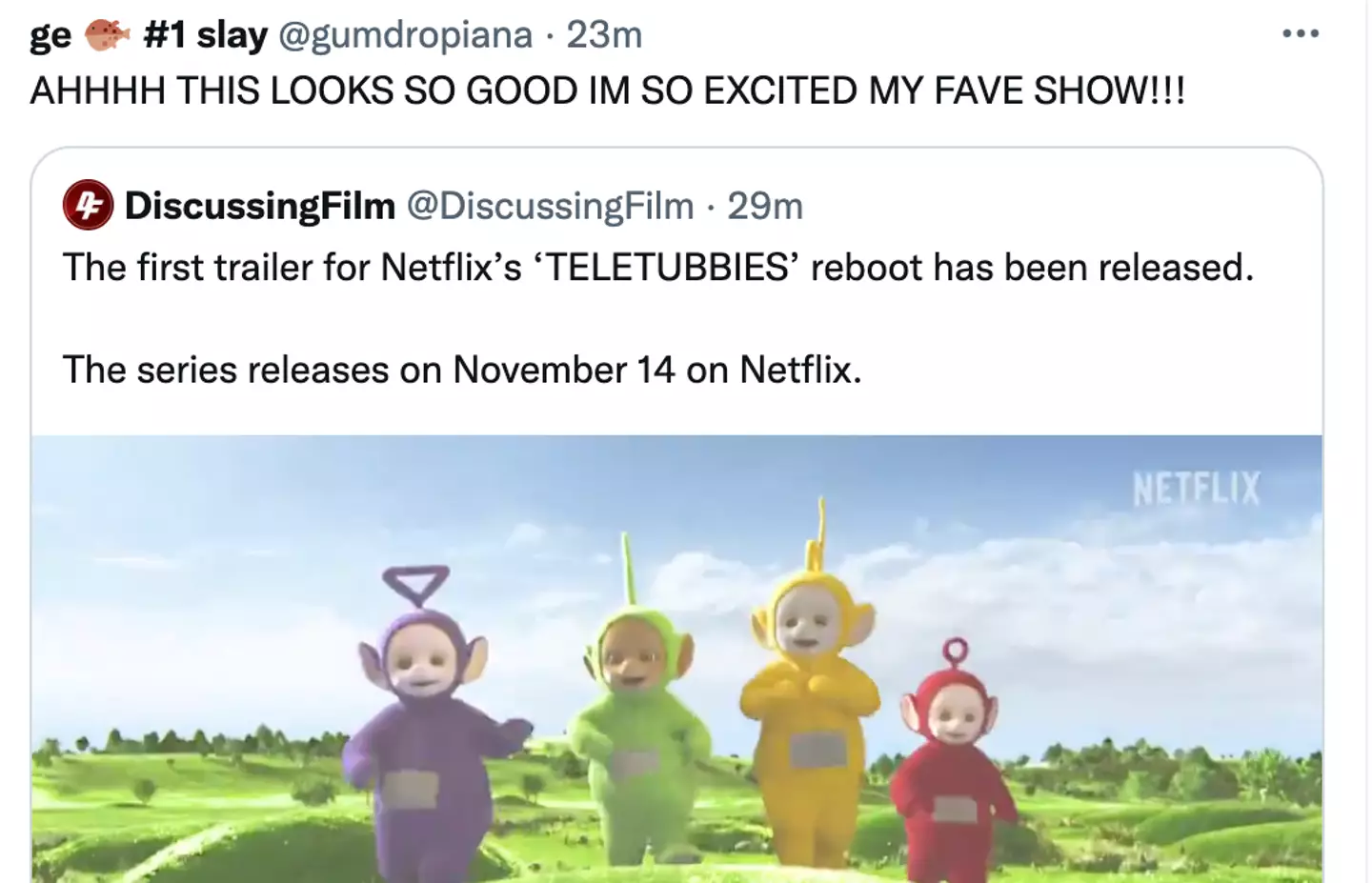 Some Netflix users can't wait for the new series.